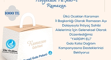Ülkü Ocakları'nın gönüllere dokunan kampanyası için çalışmalar başladı
