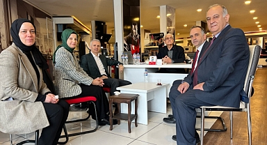Vali Çiçekli, mesaiye esnaf ziyaretleriyle başladı
