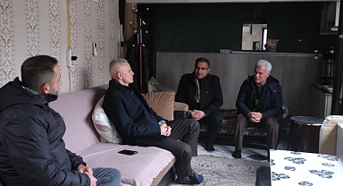 Vali Çiçekli, Taksici Esnafıyla bir araya geldi
