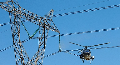 Yüksek Gerilim Hatlarına Helikopterle Bakım Uçuşu Yapılacak