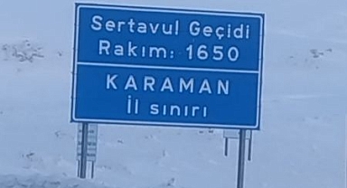 2 gündür kapalı olan Sertavul Geçidi ulaşıma açıldı