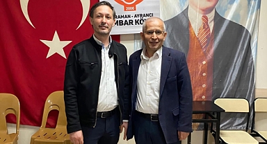 Ambar Köyü Derneğinde görev değişimi. Atilla gitti, Kar geldi