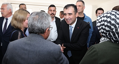 Başkan Kalaycı, vatandaşlarla bayramlaştı