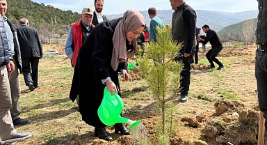 Başyayla ve Sarıveliler'de Fidanlar toprakla buluştu