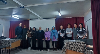 Bifa Anadolu Lisesinde İstiklal Marşı coşkusu