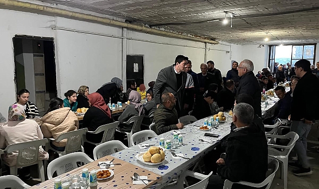 Ermenek'te Ramazan Ayının Son İftarında Gönül Sofrası kuruldu