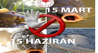 Karaman’da Balık Av Yasağı Başladı