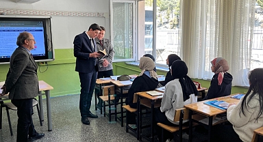 Kaymakam Erdoğan'ın Okul Ziyaretleri Sürüyor
