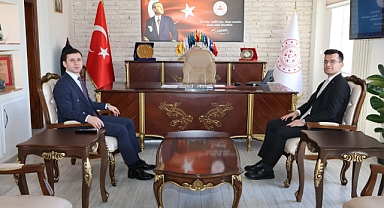 Kaymakamlardan Yamakoğlu'na ziyaret