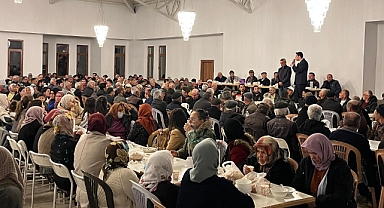 Kazancı Belediyesinin İftarına yoğun ilgi