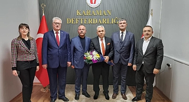 Muhasebe Haftasında Karaman SMMMO'dan Kamu Kurumlarına Ziyaret