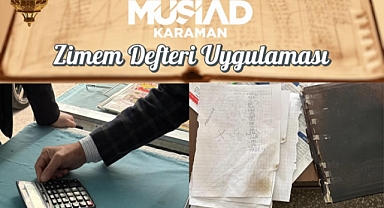 MÜSİAD Karaman "Zimem Defteri" satın aldı