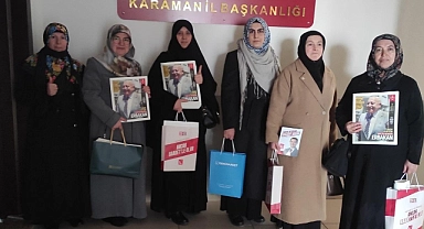 Saadet Partisi Karaman Kadın Kolları Ramazan’ı Necmeddin Erbakan Özel Sayısıyla Kutladı
