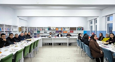 Sarıveliler'de okullarda iftar buluşmaları sürüyor