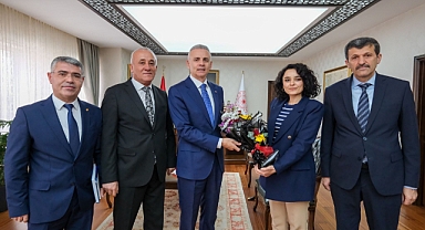 Vali Çiçekli Karaman İl Tüketici Hakem Heyetini Kabul Etti