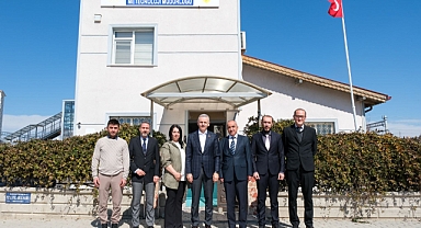 Vali Çiçekli, Meteoroloji Müdürlüğünü ziyaret etti