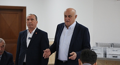 Başkan Erkoyuncu ve Başkan Aydın, Işçilerle Buluştu