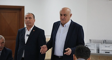 Başkan Erkoyuncu ve Başkan Aydın, Işçilerle Buluştu