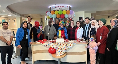 Hastanede 23 Nisan Coşkusu yaşandı