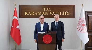İçişleri Bakan Yardımcısı Karaloğlu, Valiliği ziyaret etti