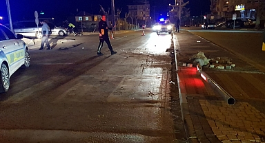 Karaman'da 3 Aracın Karıştığı Trafik Kazasında Yaralanan Olmadı