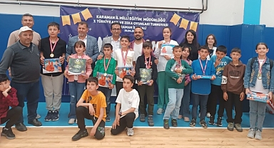 Karaman'da Akıl ve Zekâ Oyunları Turnuvası Heyecanı Yaşandı