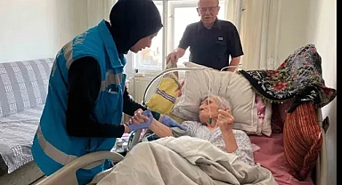 Karaman'da, Evde Sağlık Hizmeti Bayramda da Devam Etti