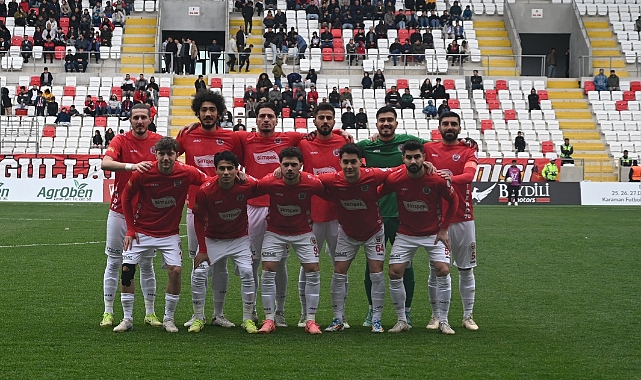 Karaman FK'nın İkinci Yarıda Evinde Galibiyeti Yok