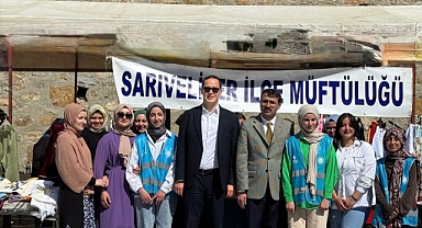 Sarıveliler'de açılan Kermes İlgi Gördü