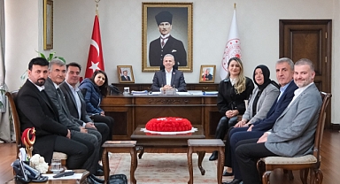 Vali Çiçekli, turizm sektörünün temsilcileriyle görüştü