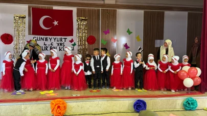 4-6 Yaş Kursunda Yıl Sonu Programı Düzenlendi