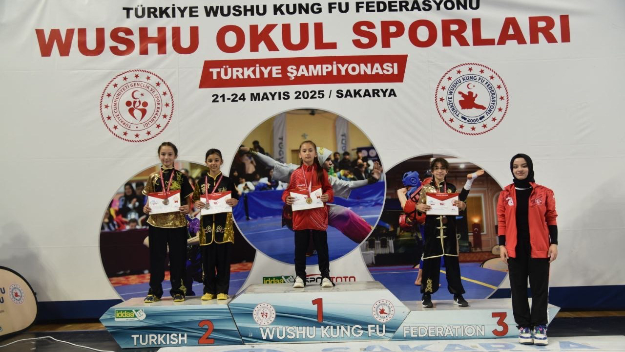 Wushu Kungfu Türkiye Şampiyonasında Karaman Rüzgarı