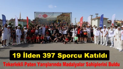 Tekerlekli Paten Yarışlarında Madalyalar Sahiplerini Buldu