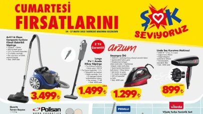 ŞOK’a saç kurutma makinesi geldi! 26-27 Mayıs 2025 ŞOK aktüel kataloğu