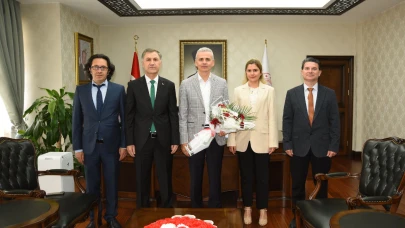 Vali Çiçekli’yi ziyaret ettiler