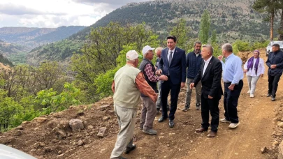 Kaymakam Erdoğan, Balkusan köyünde yatırımları inceledi