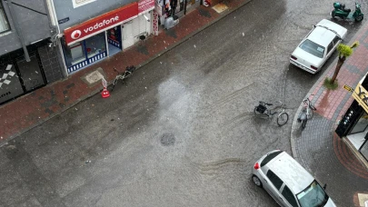 Karaman’da Yağmur ve Dolu Etkili oldu