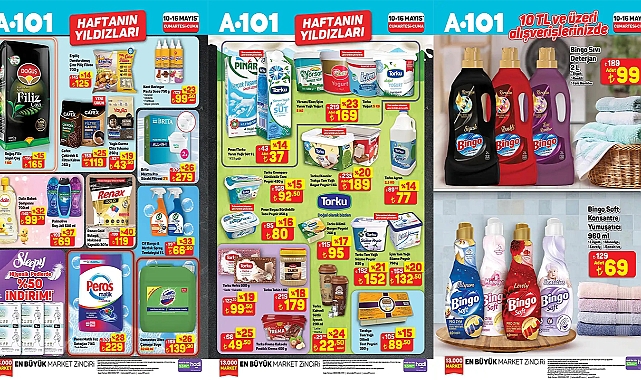 A101’e çay geliyor! 10 Mayıs 2025 A101 haftanın yıldızları aktüel kataloğu
