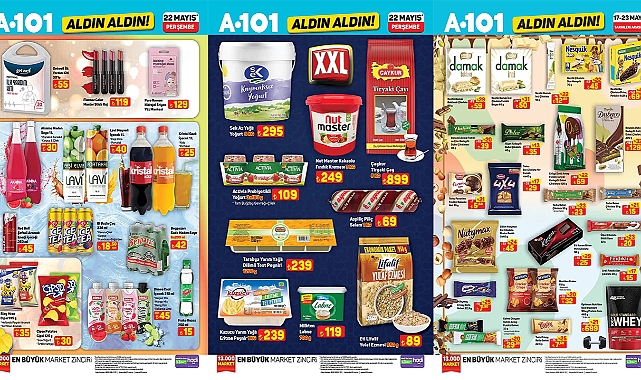 A101’e kedi maması geliyor! 22 Mayıs 2025 A101 aktüel kataloğu