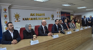 AK Parti Genel Başkan Yardımcısı Zorlu Karaman'da