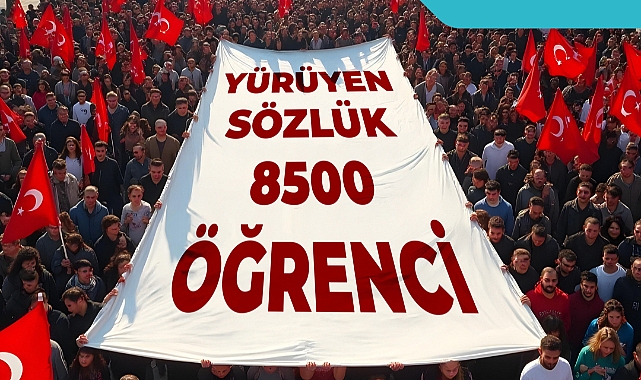 Dünya'nın En Büyük 'Yürüyen Sözlük' Etkinliği Bugün Karaman'da Gerçekleşecek!