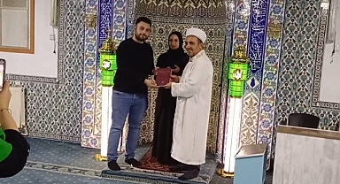 Karaman'da Arnavut Asıllı Kadın Müslüman Oldu