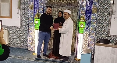 Karaman'da Arnavut Asıllı Kadın Müslüman Oldu