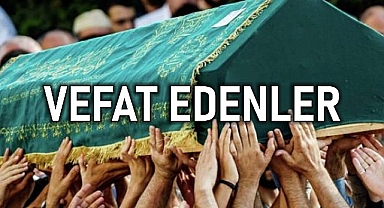Karaman'da bugün vefat edenler