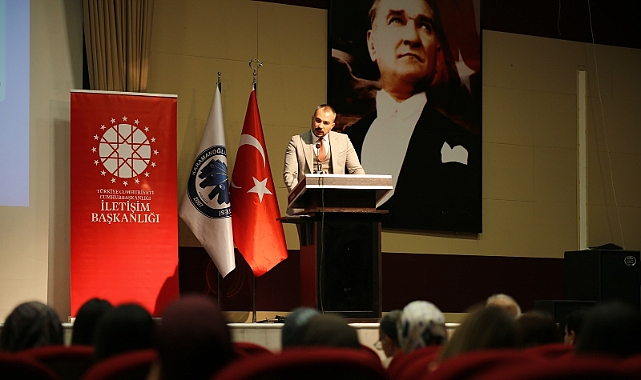 Karaman’da, İletişim Başkanlığının Çalışmaları ve Tecrübe Paylaşımı Söyleşisi Düzenlendi