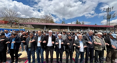 Karaman'da köylerde yağmur duası yapıldı