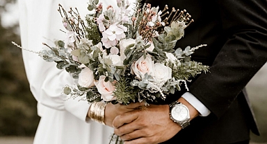 Karaman'da nikah dairesinde '05.05.2025' yoğunluğu yaşandı