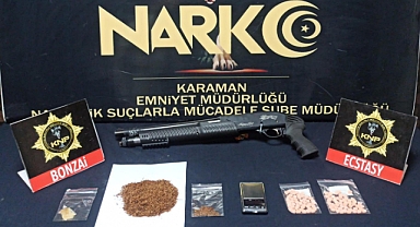 Karaman'da suça karışan 16 şüpheli tutuklandı