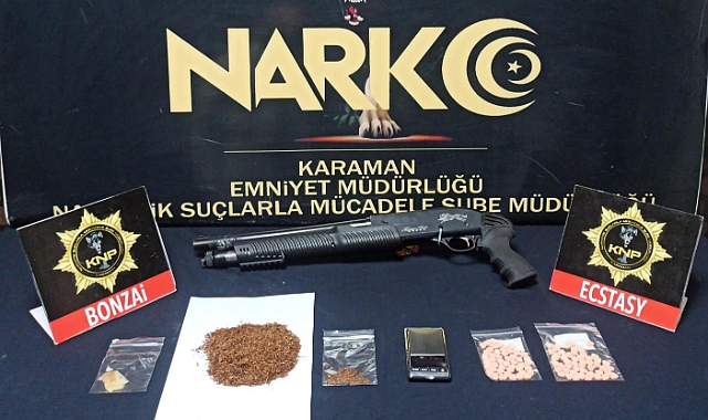 Karaman'da suça karışan 16 şüpheli tutuklandı