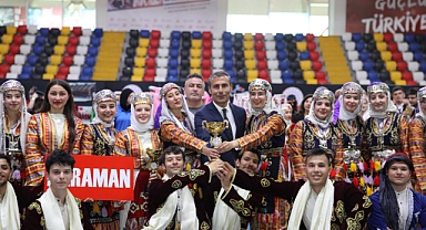 Karaman YURTLİG Halk Oyunları Ekibinden Büyük Başarı